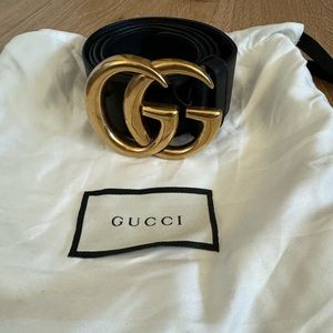 Gucci Logo Belt